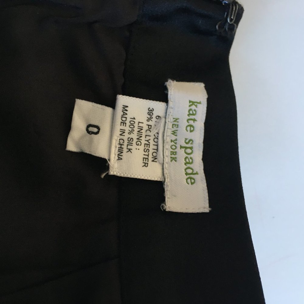 Kate Spade New York Pleated Silk Satin Skirt - Picture 3 of 7